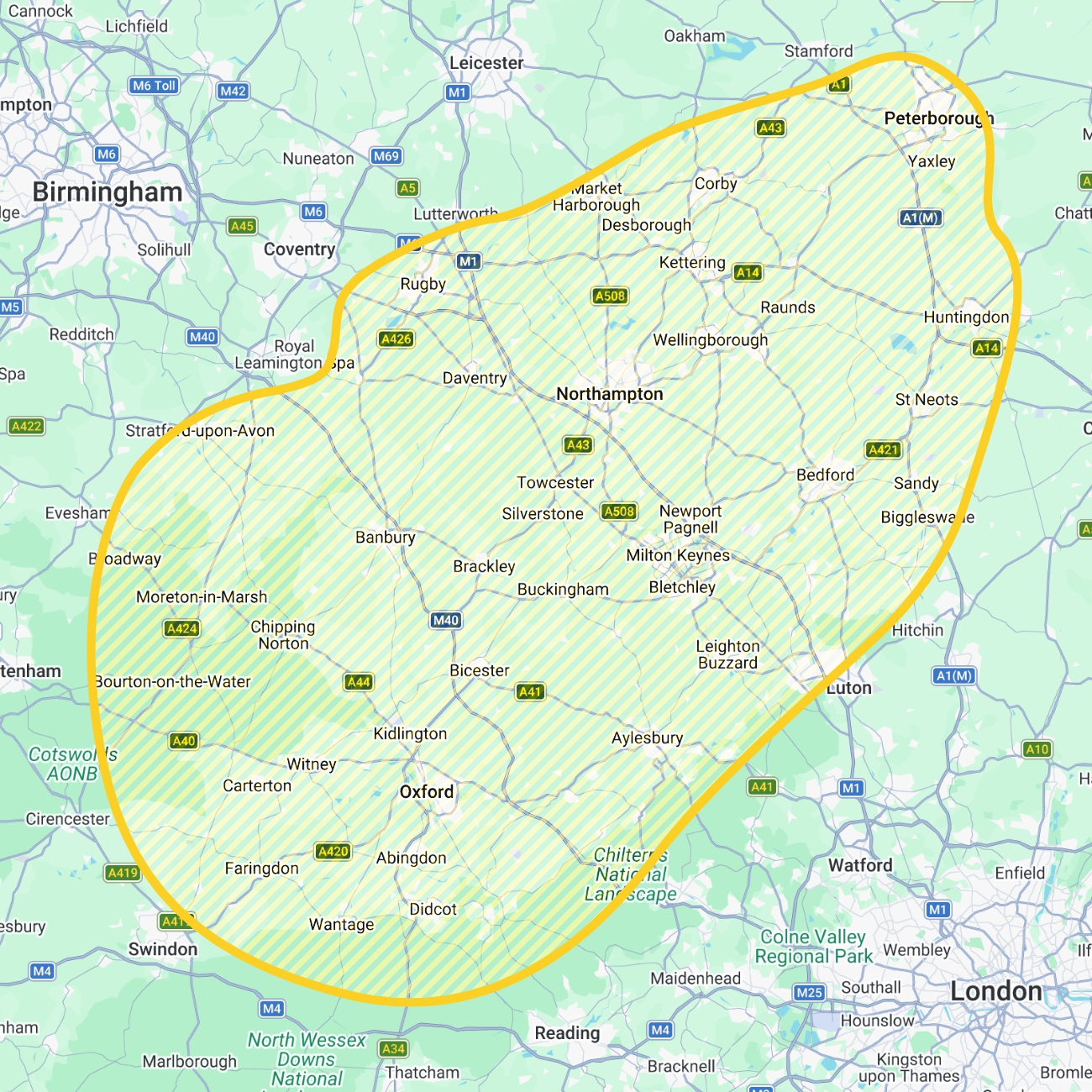 TrueMix Map TrueMix Concrete Delivery