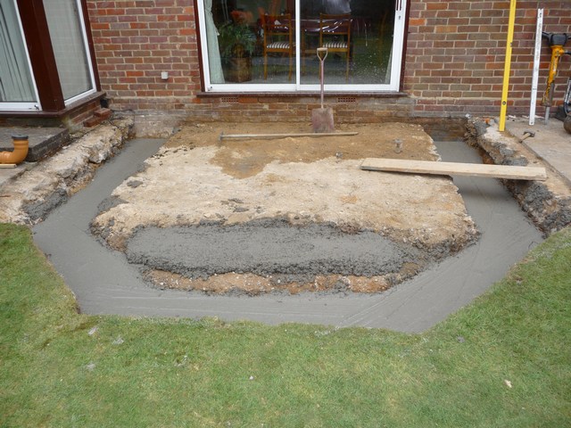 Concrete Foundation Laid Concrete Foundation Laid